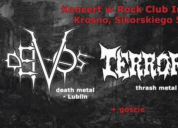 Bilety na  Koncert Deivos / Terrordome Rock Klub Iron Krosno